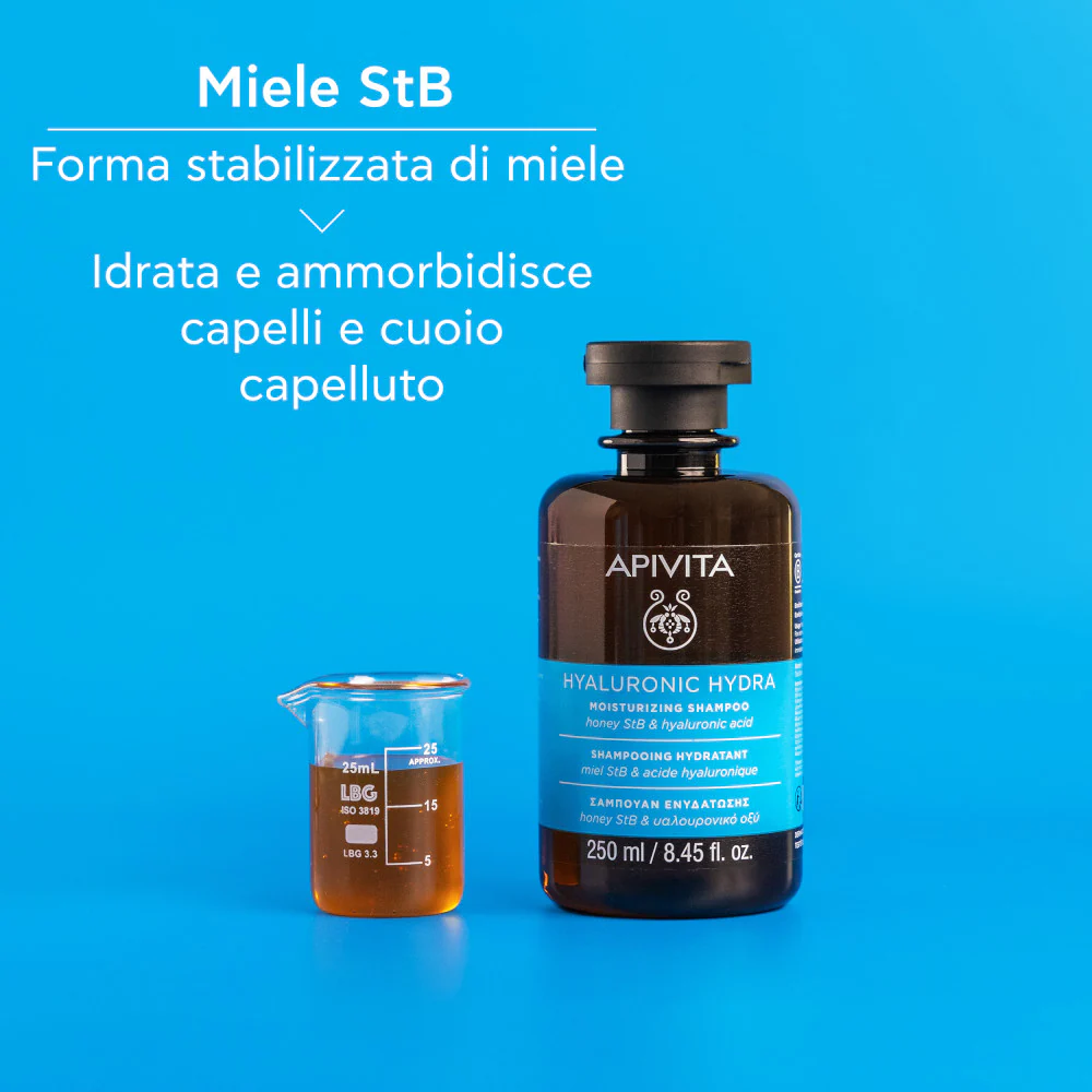 Cabelo - Shampoo Hidratante com Ácido Hialurônico - Shampoo Suave