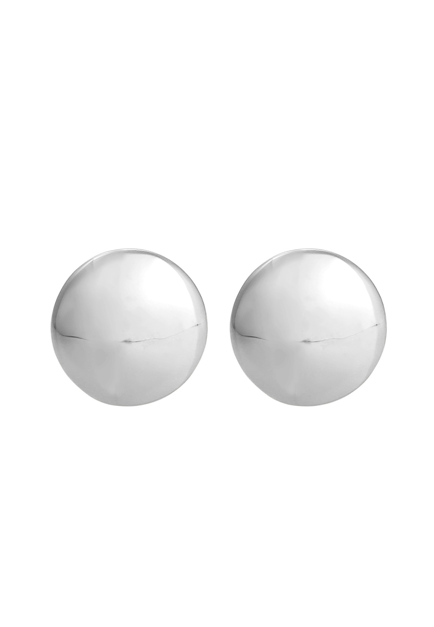 Elli női 925-ös ezüst Basic Optical Circle fülbevaló