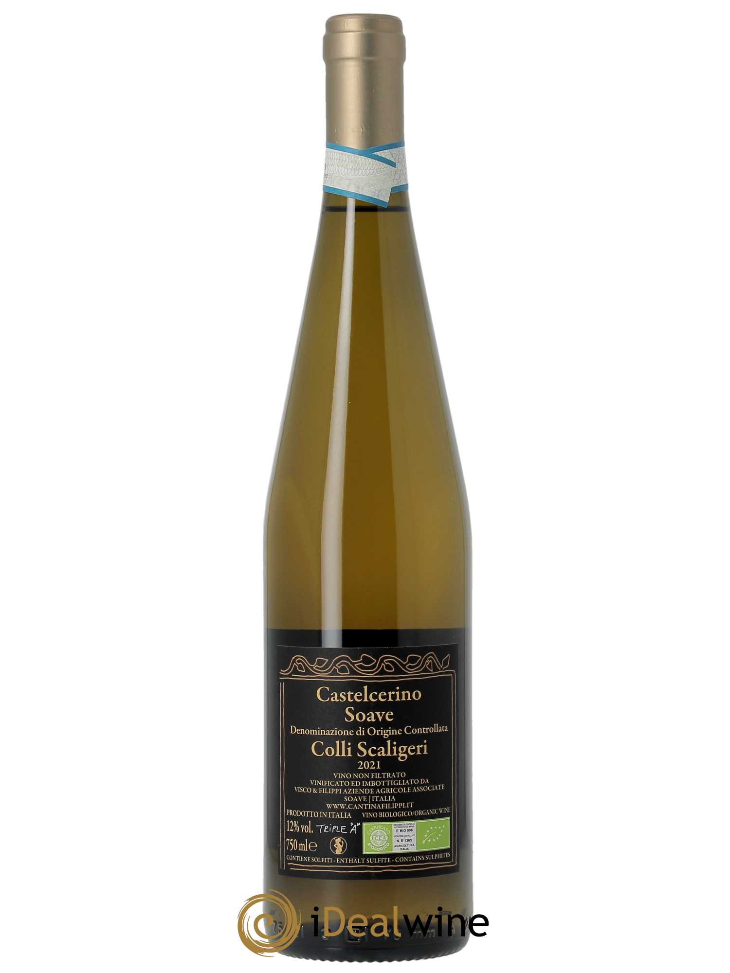 Soave DOC Cantina Filippi Castelcerino  2021 - Lot de 1 Bouteille