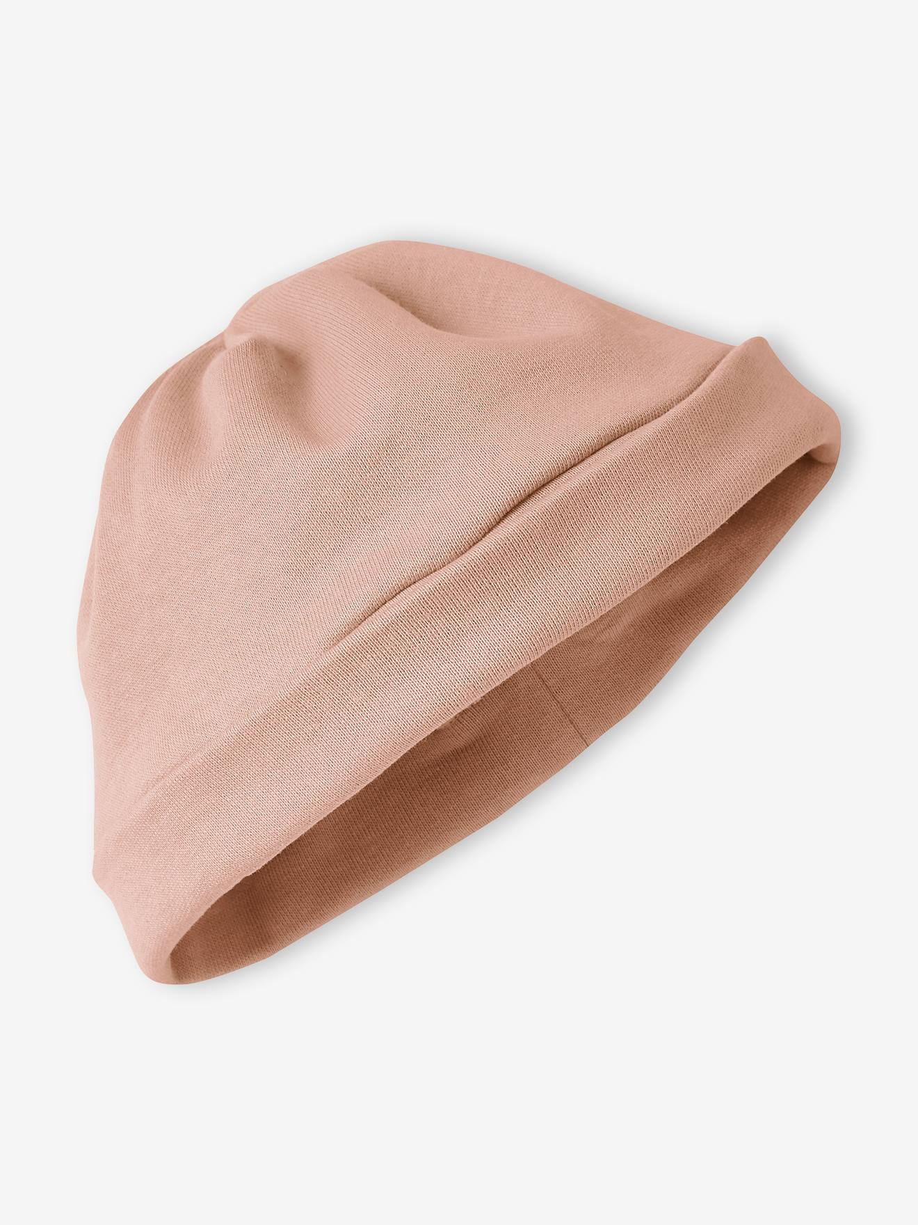 Ensemble bébé 3 pièces en molleton naissance beige chiné