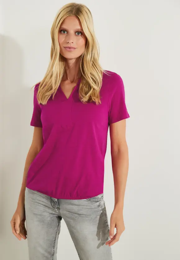 CECIL Shirt in Unifarbe