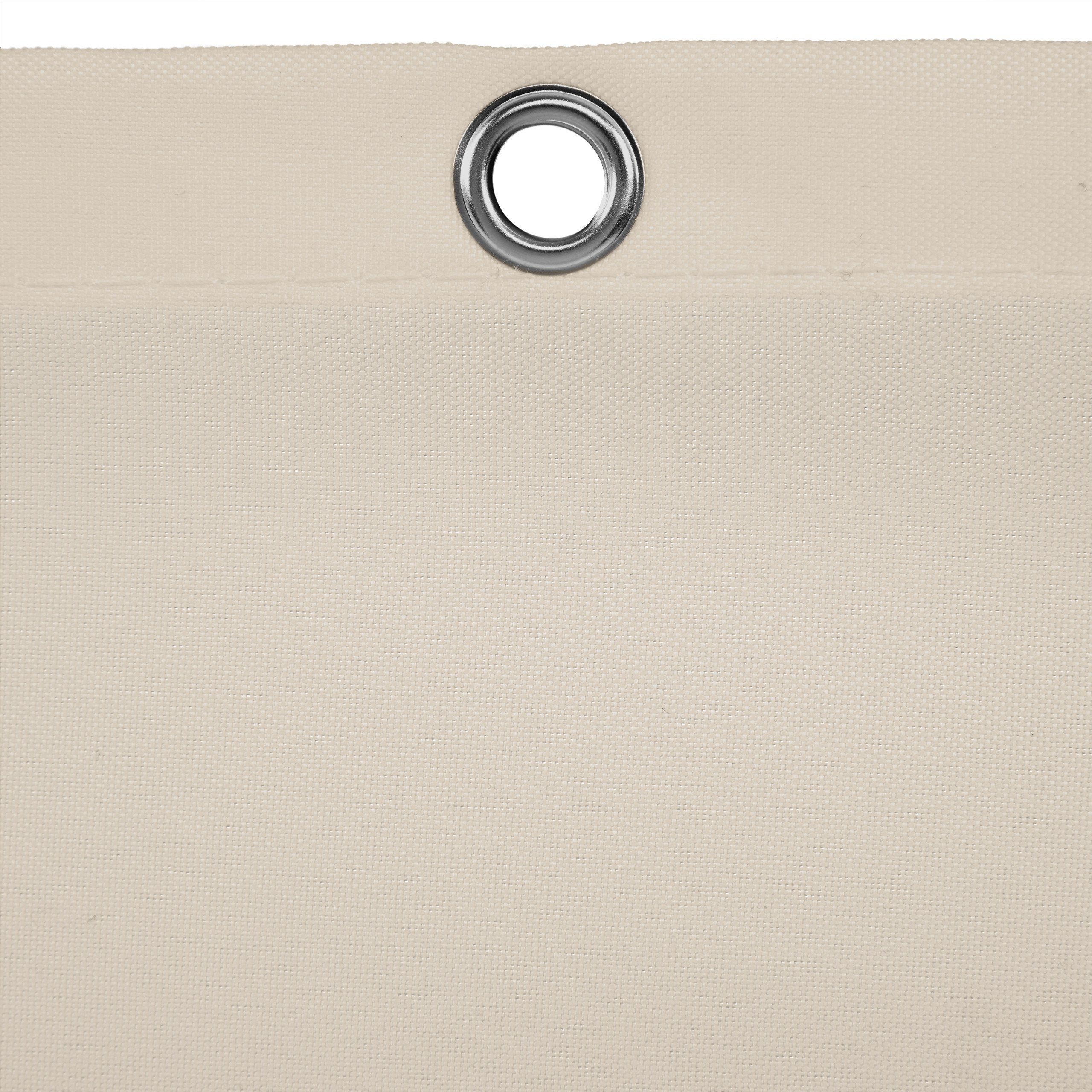 relaxdays Sonnensegel Rechteckiges Sonnensegel beige, 3 x 4 m