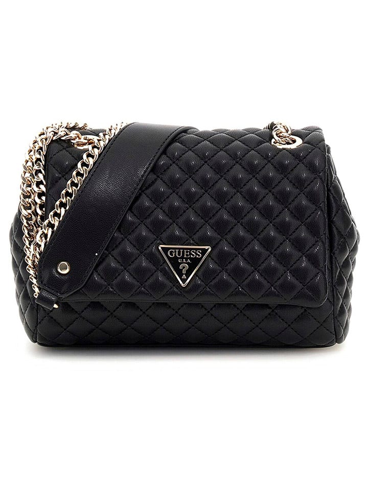 Guess Umhängetasche in Schwarz - (B)21 x (H)16 x (T)10 cm günstig kaufen onesize