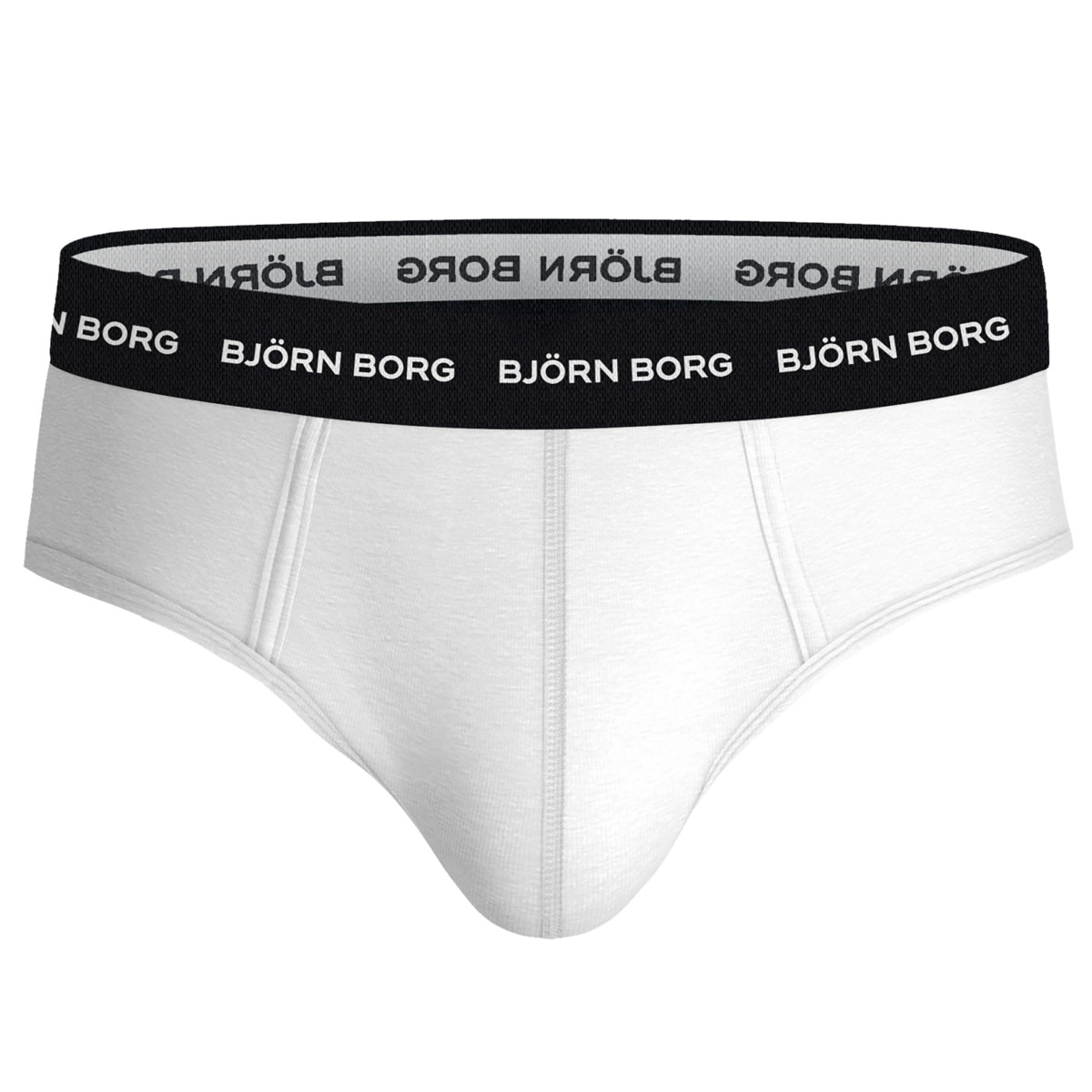 Björn Borg Cotton Stretch Brief 3er Pack Slip weiss