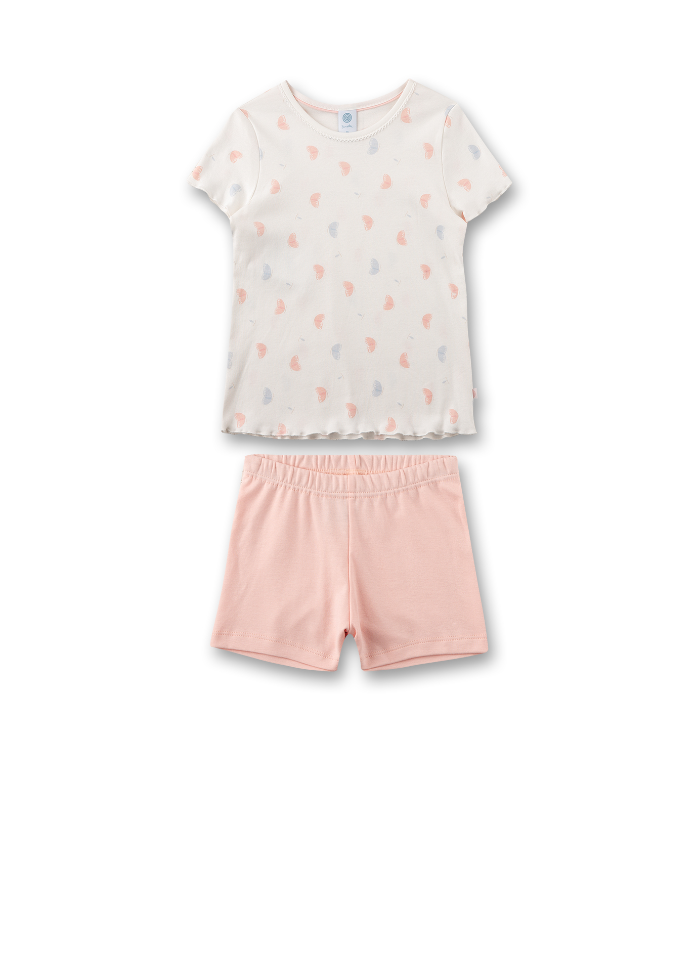 Mädchen-Schlafanzug Off-White