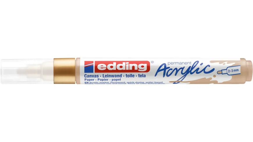 edding Acrylmarker 5100 medium reichgold reichgold