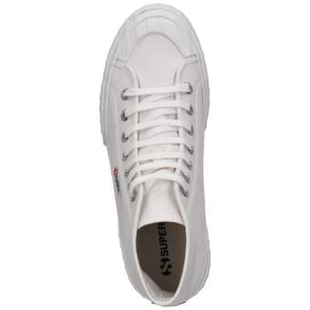 Superga Stripe Sneaker High in weiß