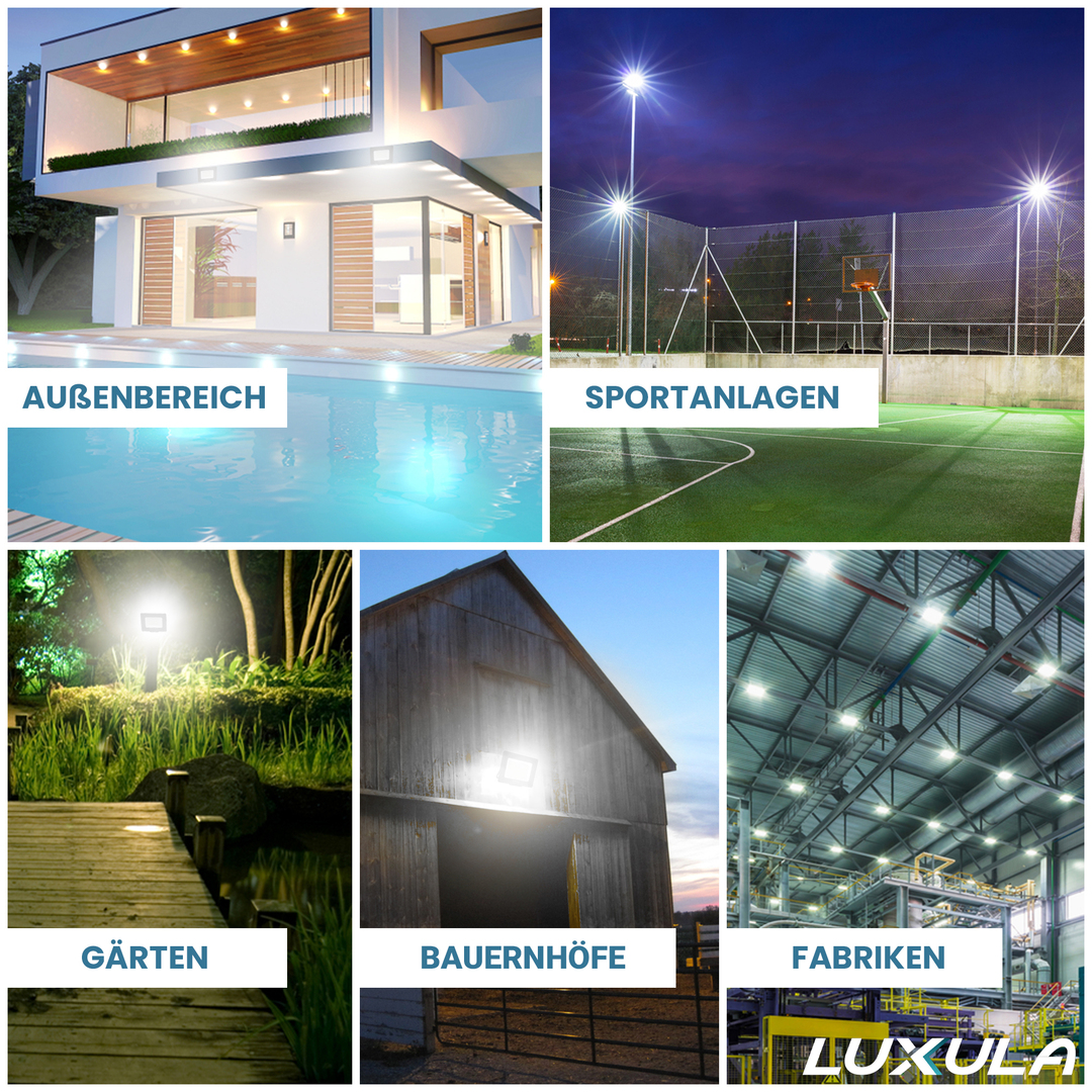 LUXULA LED-Fluter, 150 W, 4000 K