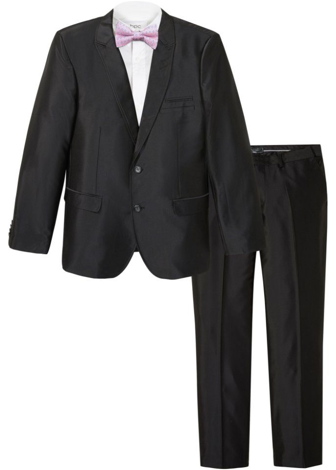 Hochzeitsanzug Slim Fit (3-tlg.Set): Sakko, Hose, Fliege