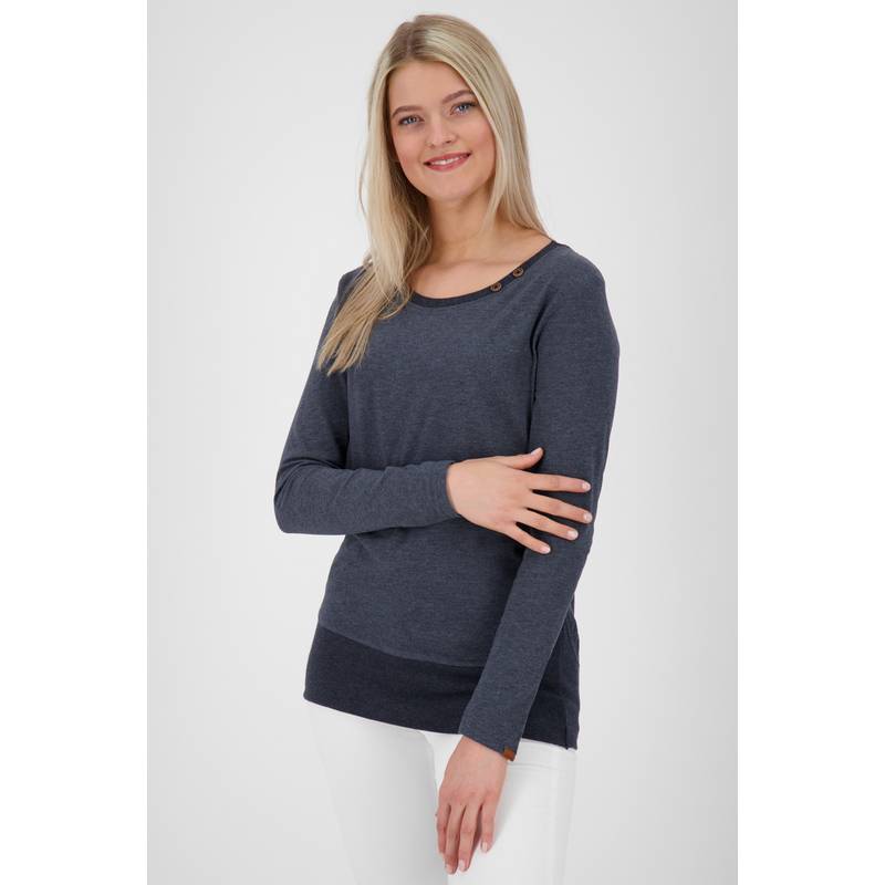ALIFE AND KICKIN CocoAK A Long Langarmshirt Damen