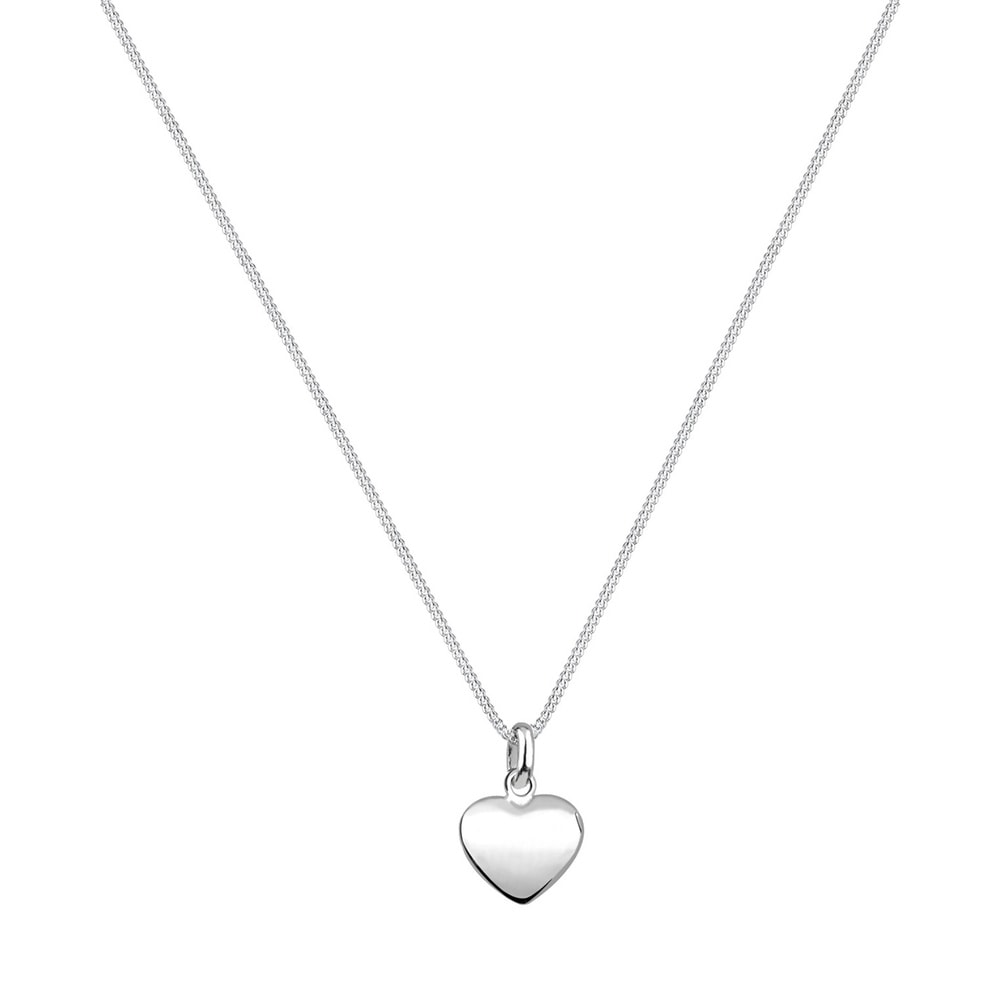 Elli Elli Collier Femmes Pendentif Coeur Filigrane en Argent Sterling 925 Bijoux