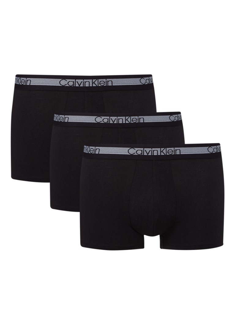 Lot de 3 boxers Calvin Klein avec ceinture logotée
