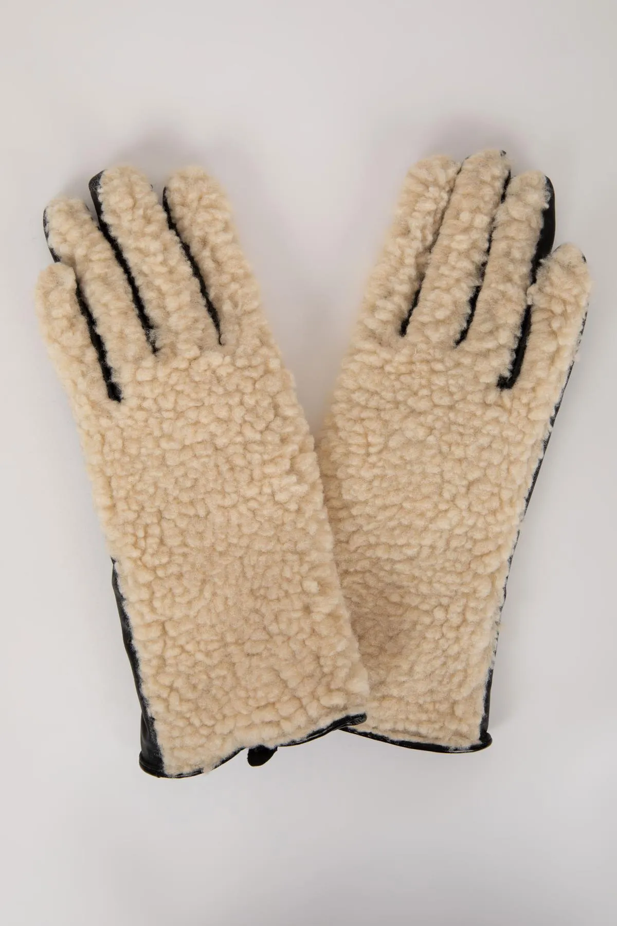 DeFacto  Handschuhe - Beige - Unifarben