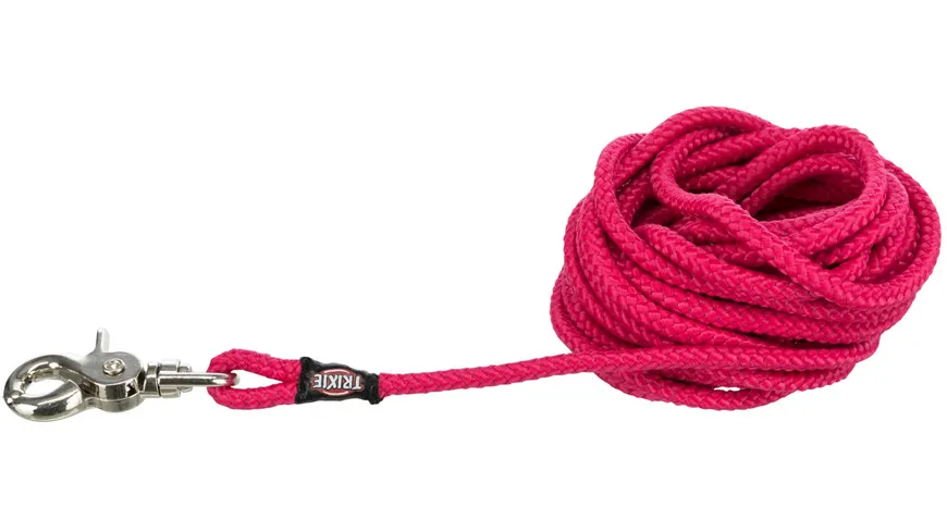 Trixie Schleppleine Trigger Snap Hook 5m fuchsia