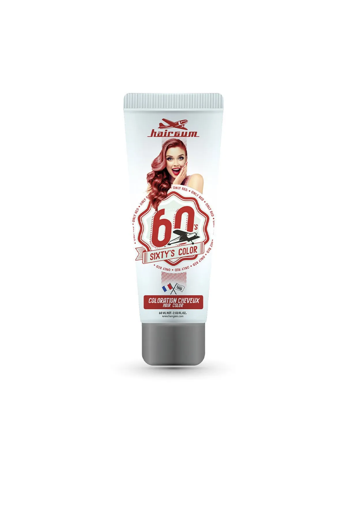 HAİRGUM  Sixty's Color Haarfarbe #nur 60 ml