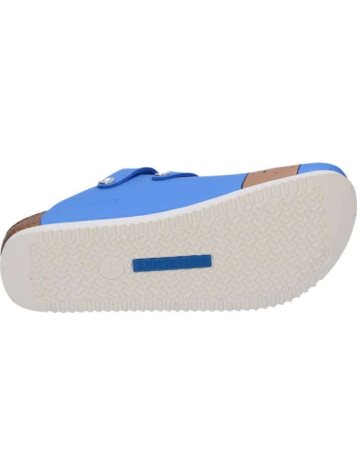 Birkenstock Pantoletten Kay SL in Hund blau günstig kaufen