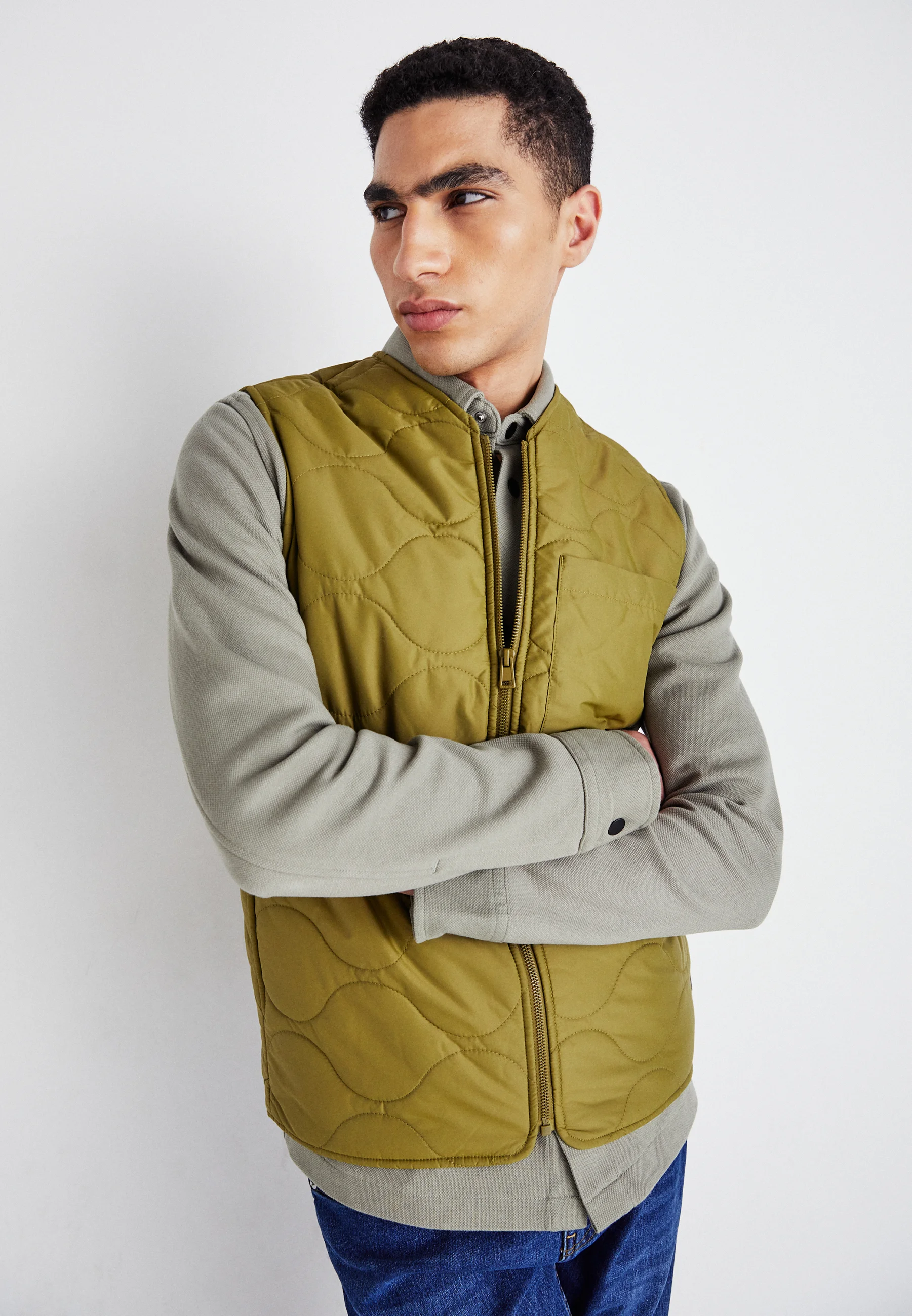 Only & Sons ONSART - Chaleco con forro acolchado - Sin mangas