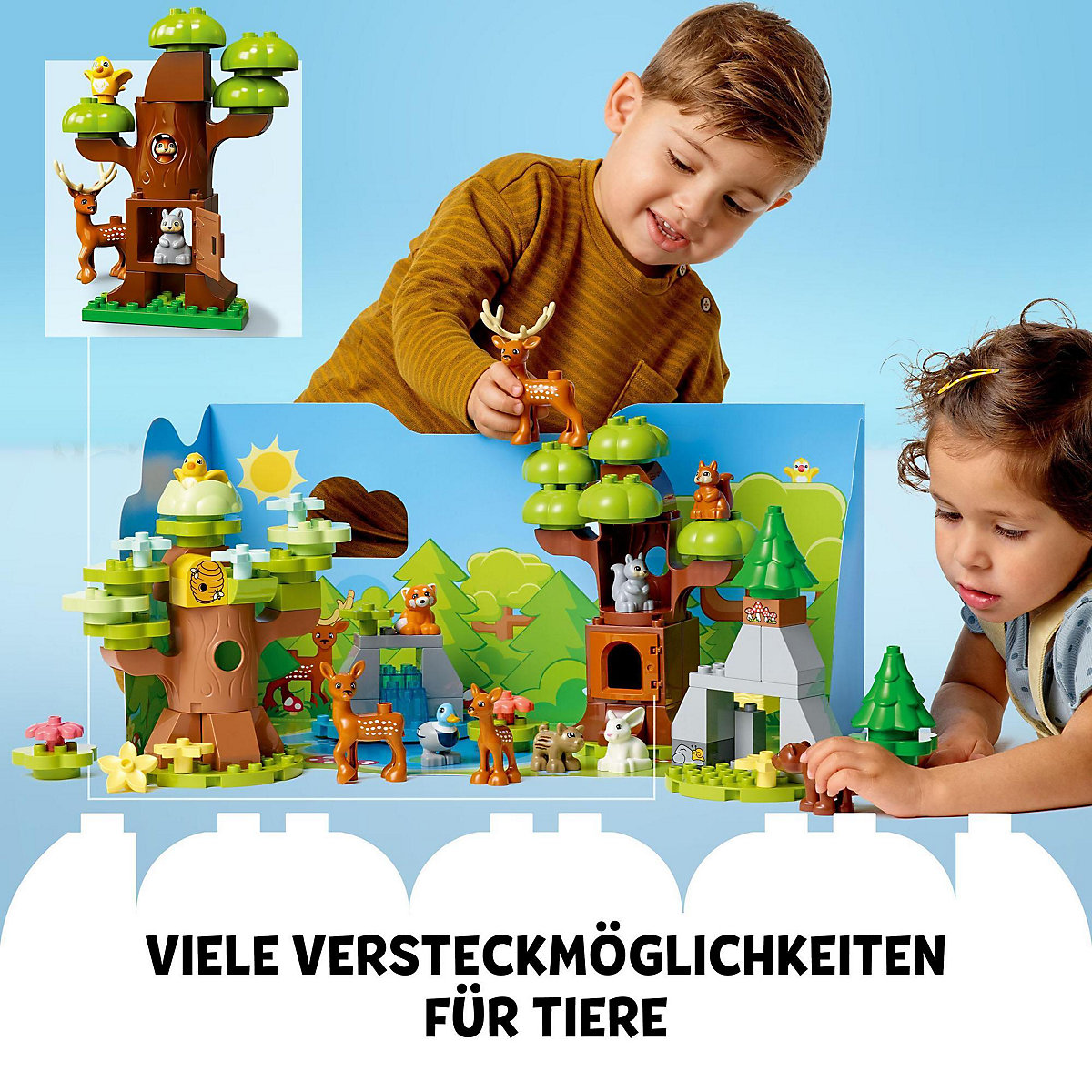 LEGO® DUPLO 10979 Wilde Tiere Europas