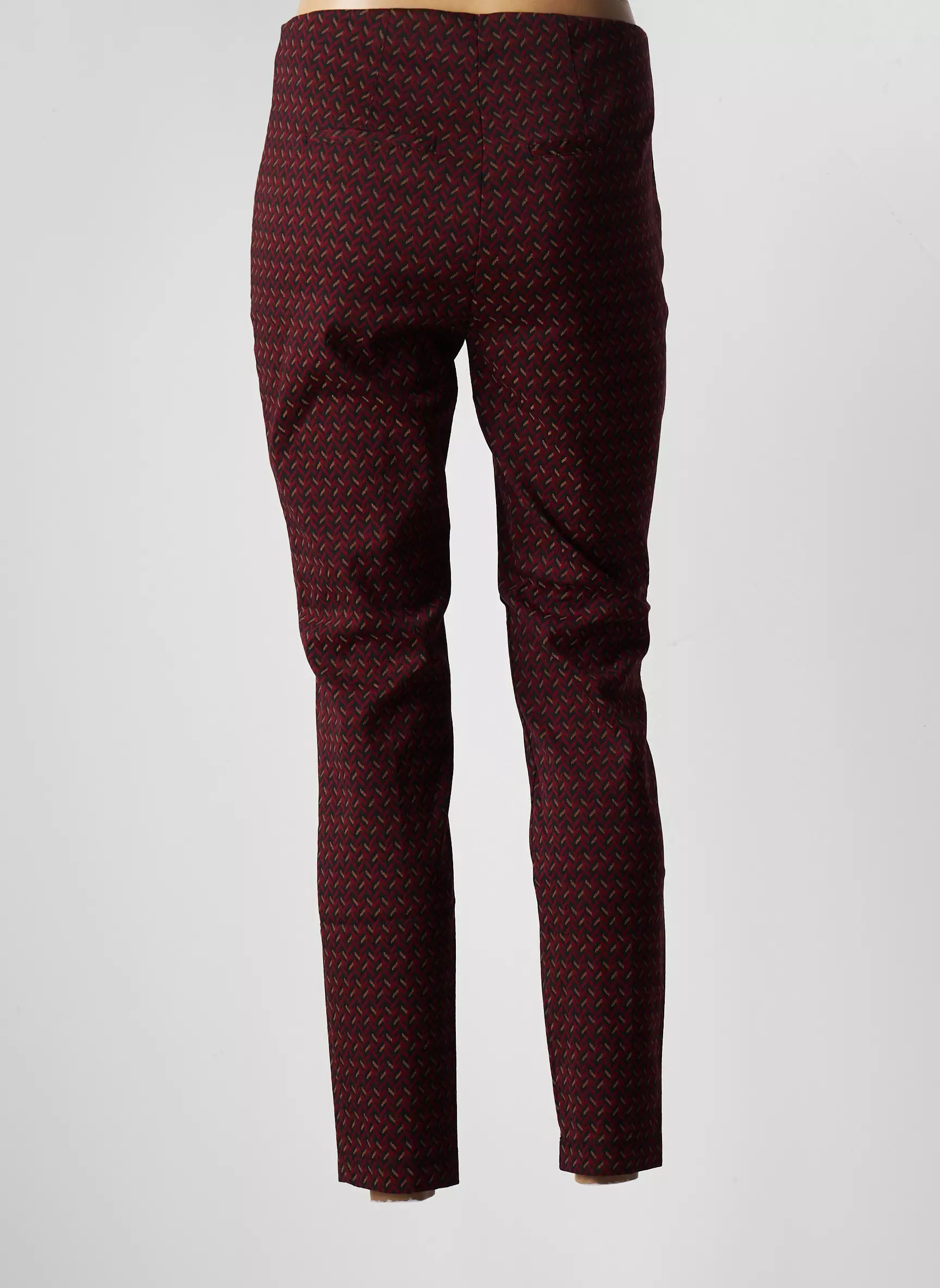 Gerry Weber Pantalons Slim Femme couleur rouge