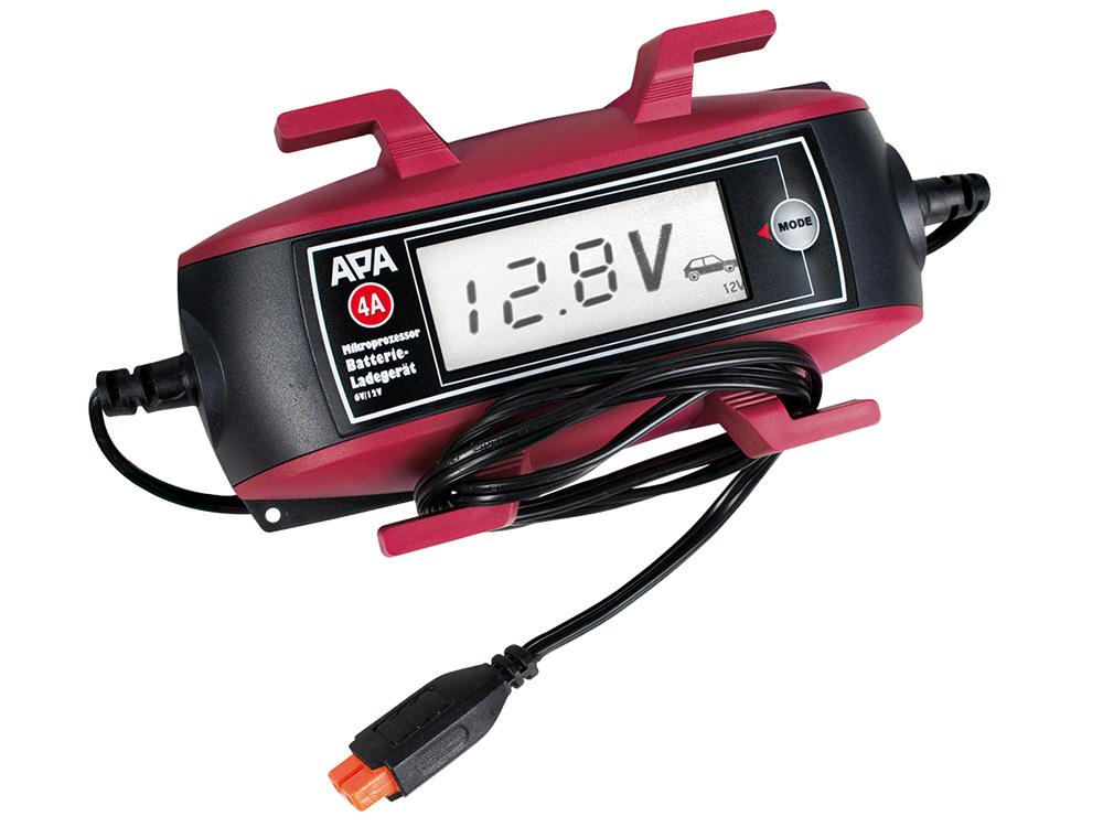 APA Mikroprozessor Batterie-Ladegerät 6/12V 4A