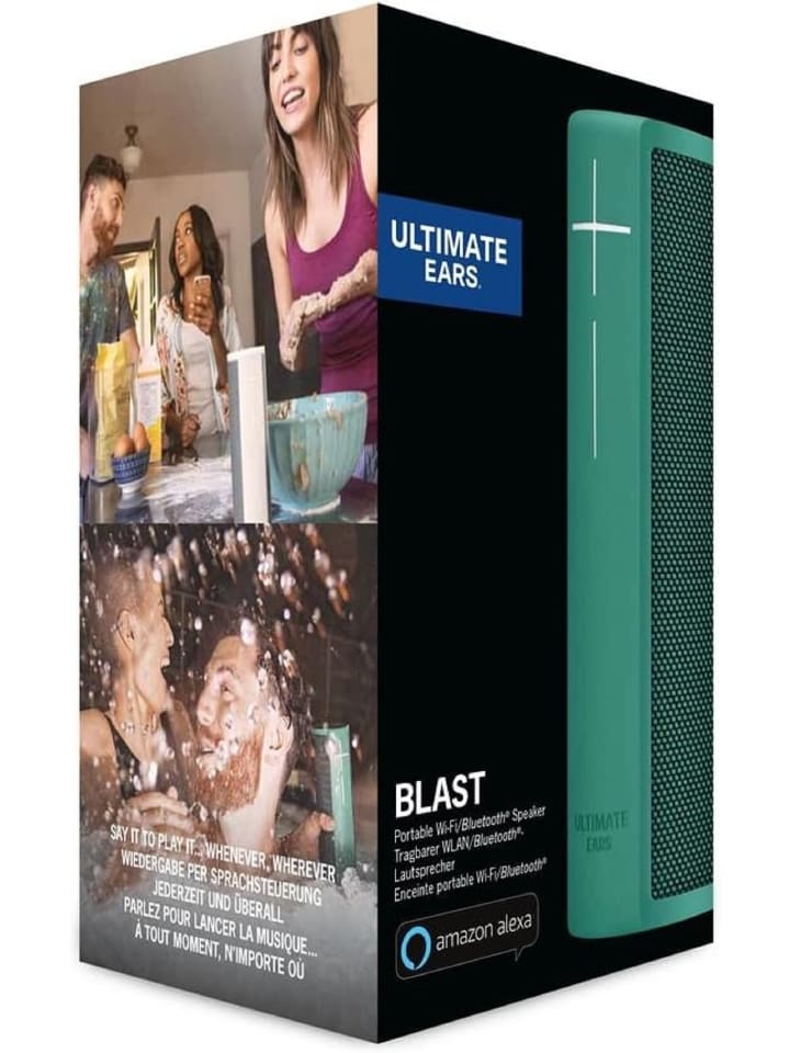 COFI 1453 Logitech Blast Tragbarer Bluetooth Lautsprecher in Grün günstig kaufen onesize