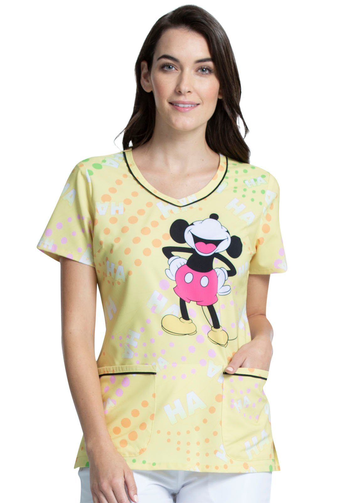 Cherokee Funktionsbluse Bunt beruckter Damen Kasack 