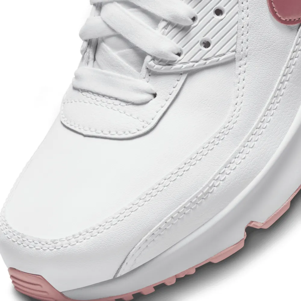 Nike Air Max 90 Leather GS LTR CD6864-115 / weiss