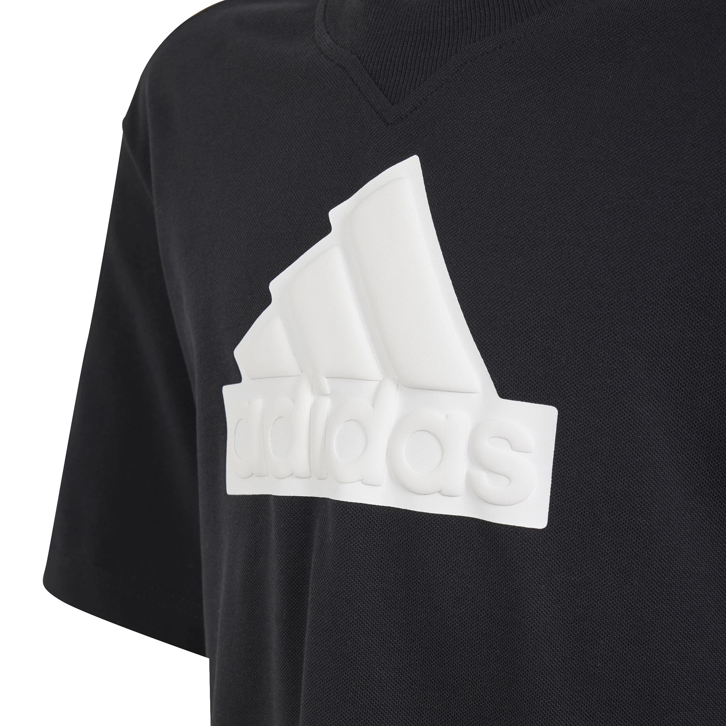 Logo T-Shirt Jungen - Schwarz, Weiß