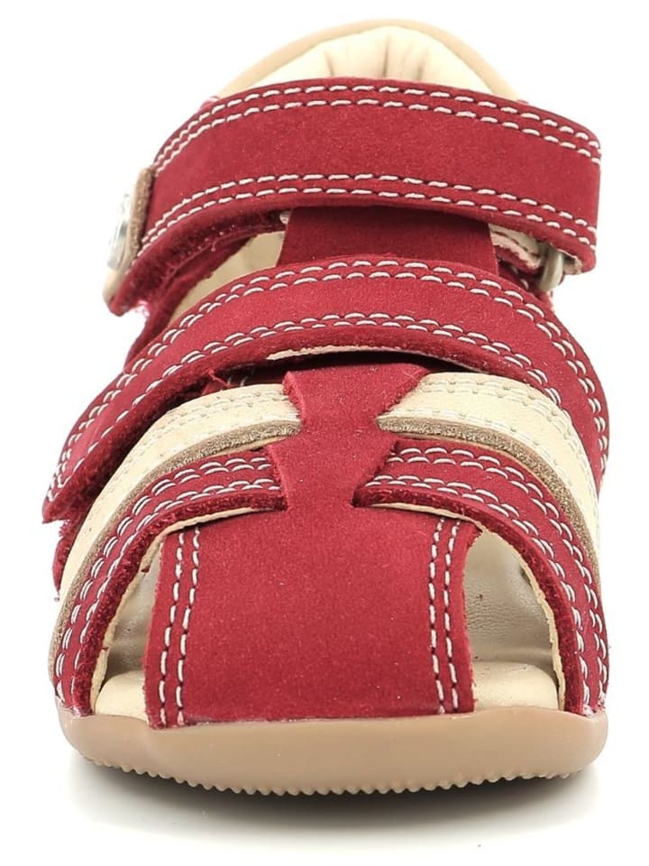 Kickers Halbschuhe in Rot/Beige günstig kaufen 24