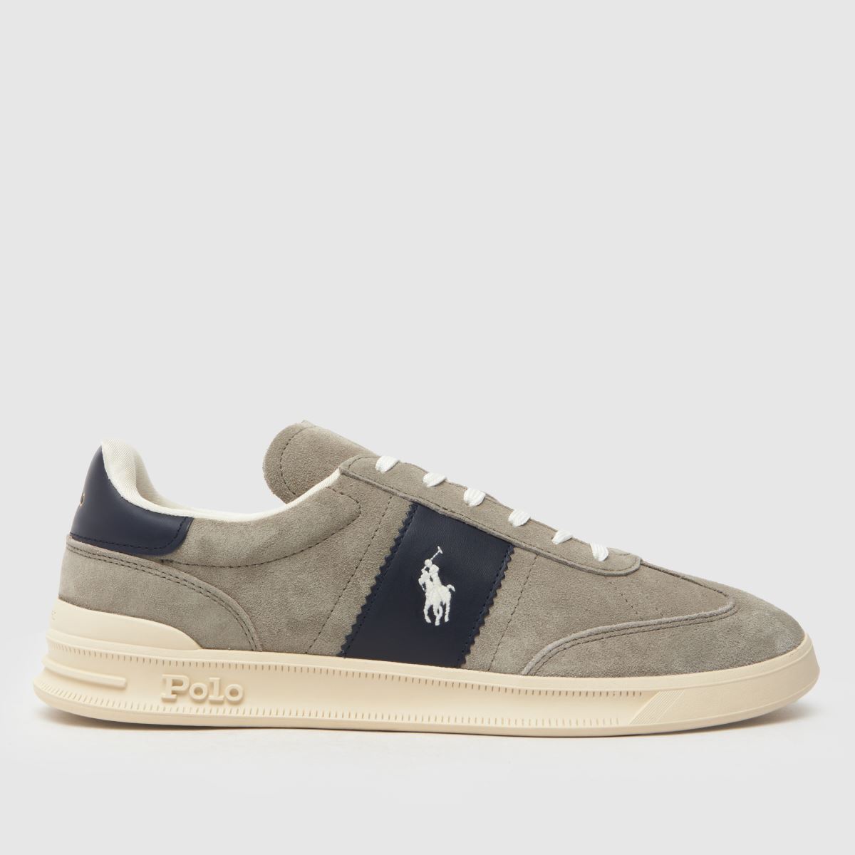 Polo Ralph Lauren Heritage Aera sportcipők szürke és sötétkék színben