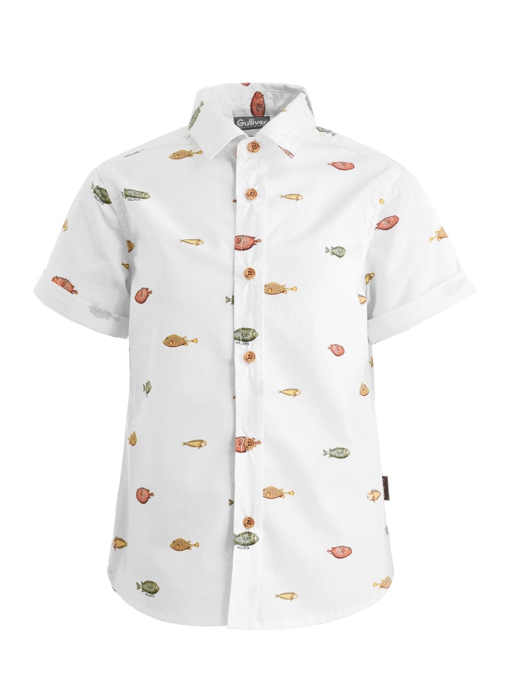 Gulliver Hemd in Weiss günstig kaufen