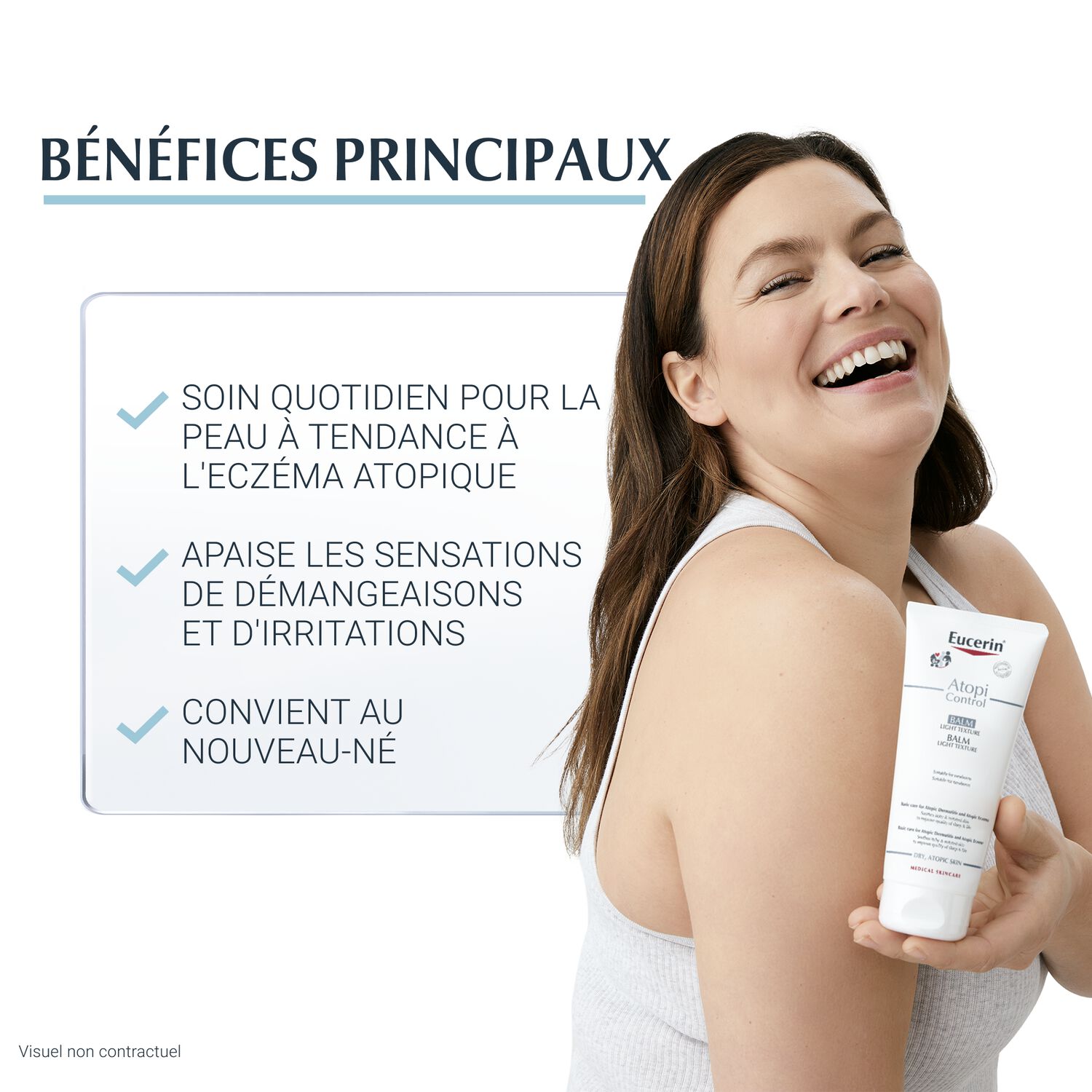 Eucerin AtopiControl Baume Corps - Peaux Tendance à l'Eczéma Atopique
