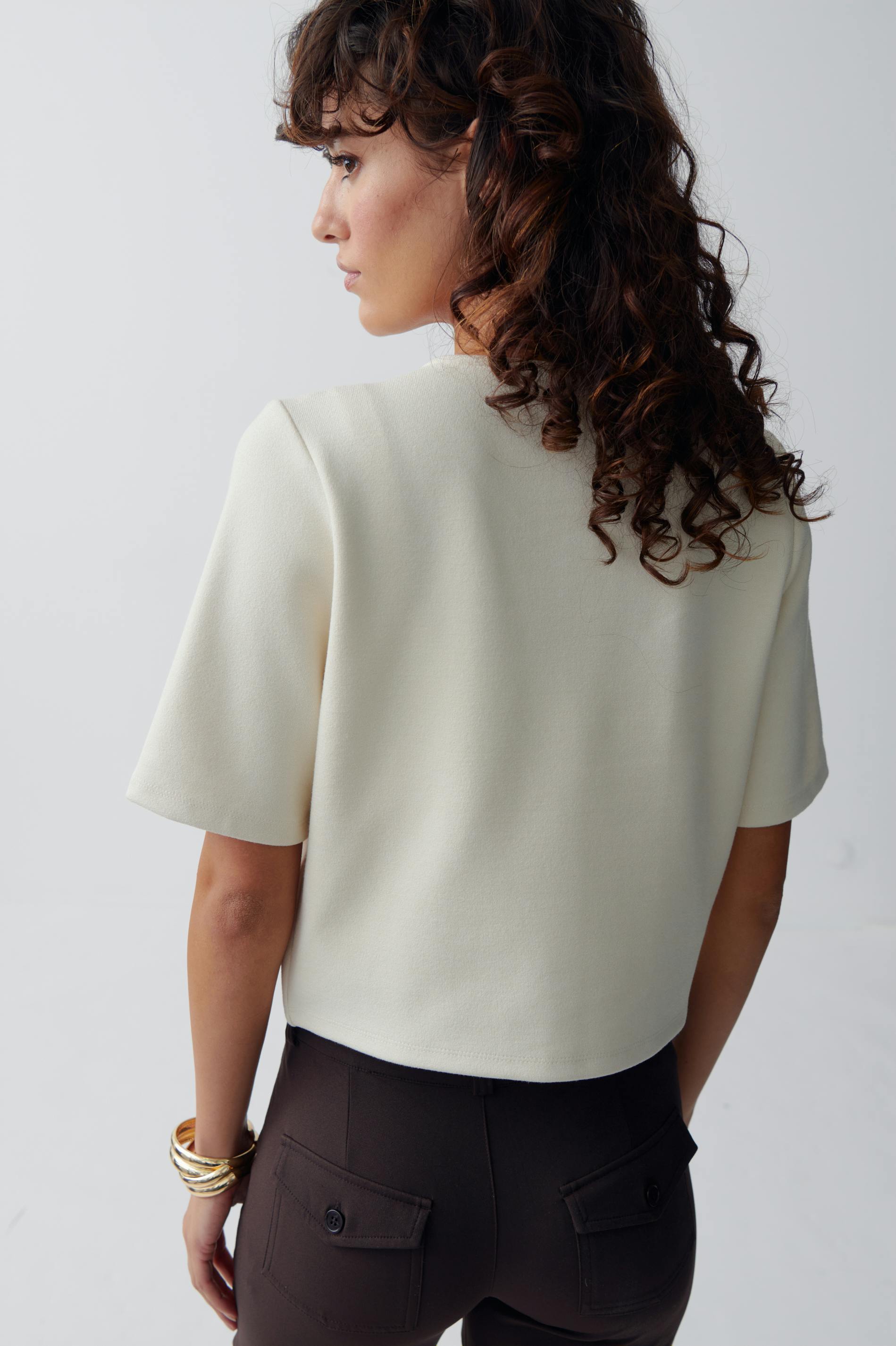One button top