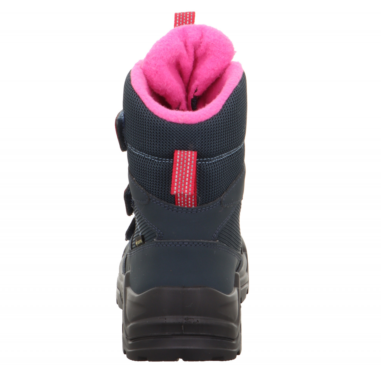SNOW MAX - Blau/Pink Stiefel mit Klettverschluss