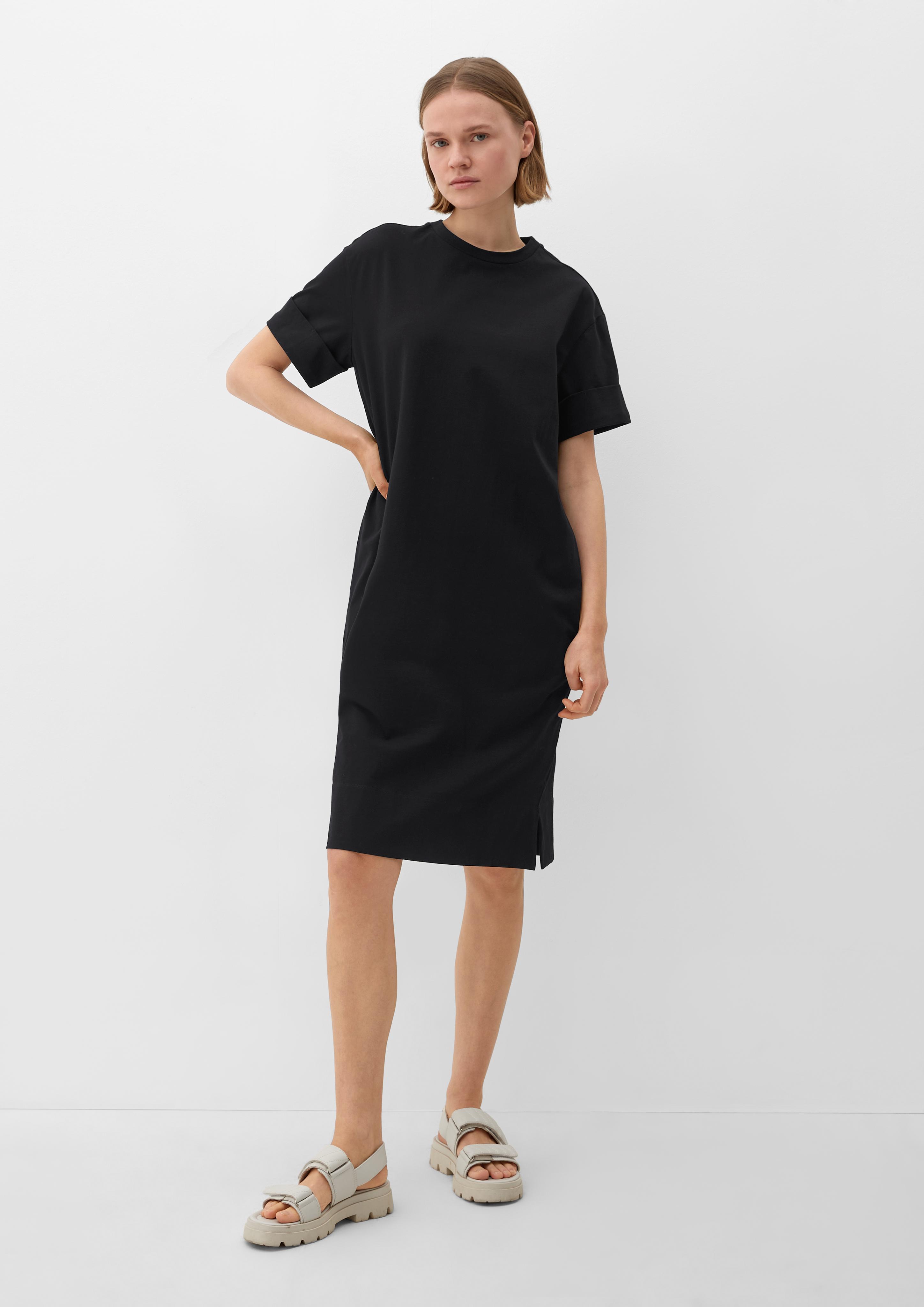 Jerseykleid mit geschlitztem Saum  2129628-9999
