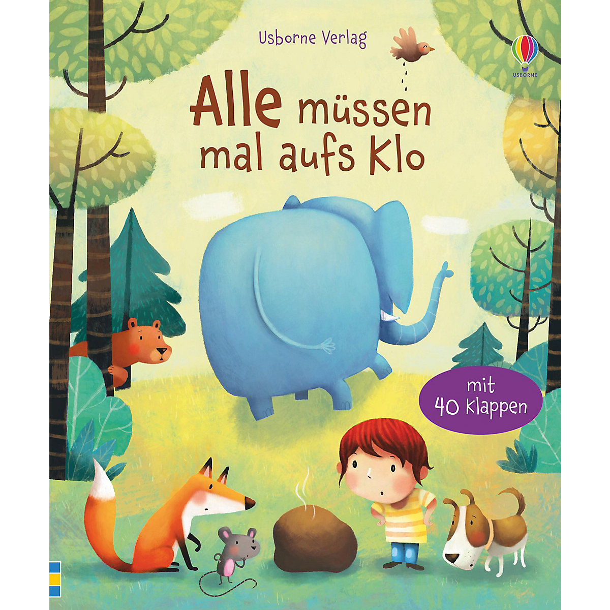 Alle müssen mal aufs Klo