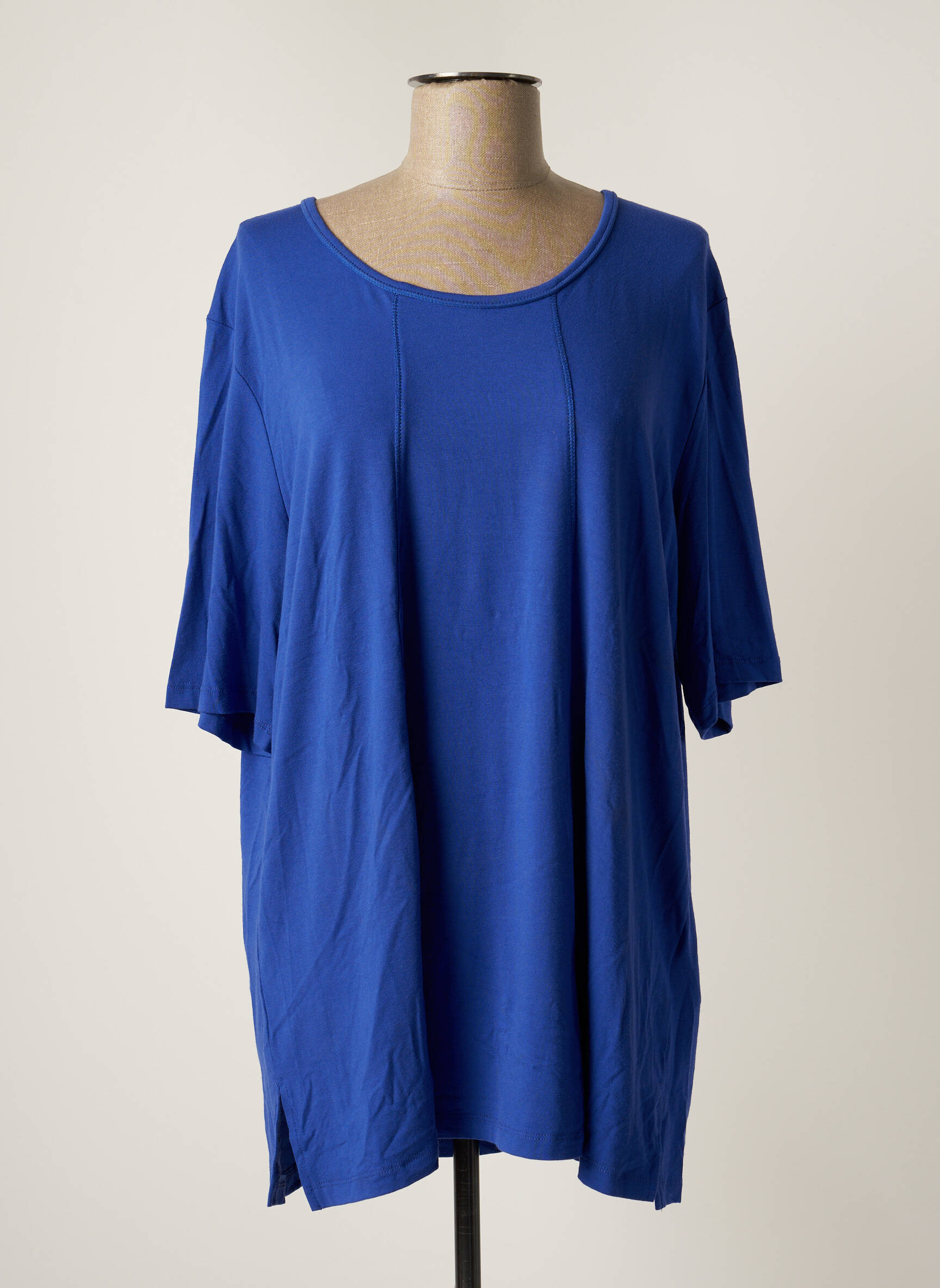 Elena Miro Tuniquemanchecourte Femme couleur bleu