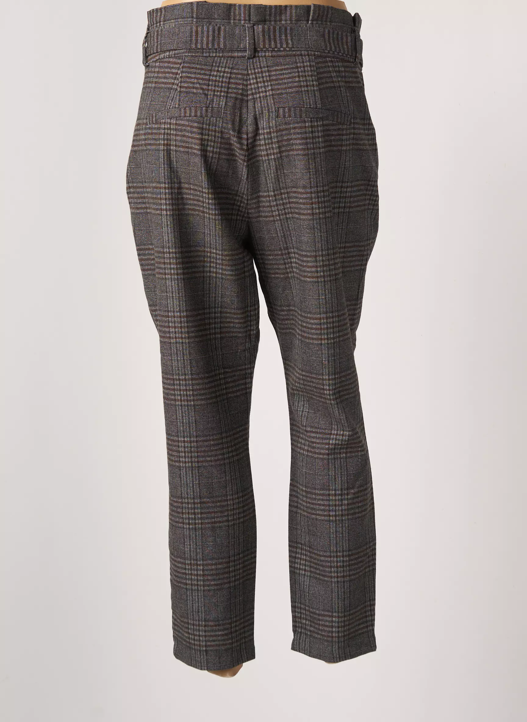 Vero Moda Pantalons Chino Femme couleur gris