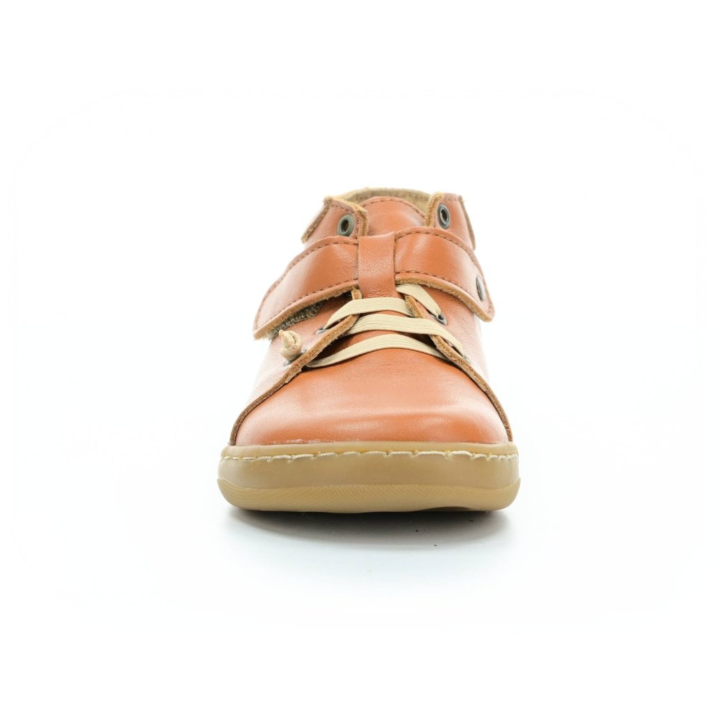 Pegres SBF62 braune Barfuß-Stiefeletten