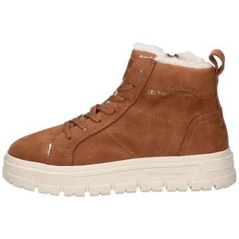 Tom Tailor Sneaker Bootie in braun