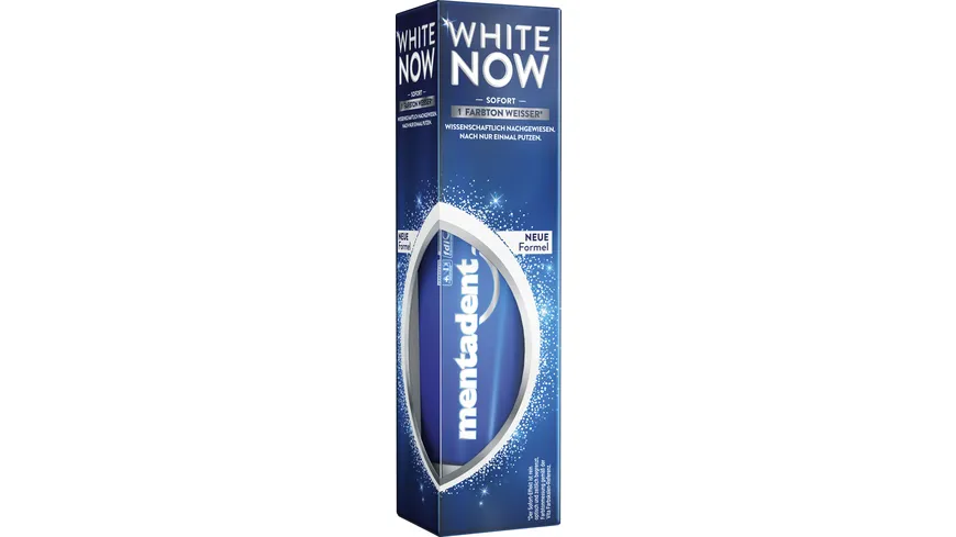 mentadent Zahncreme White Now 75 ml