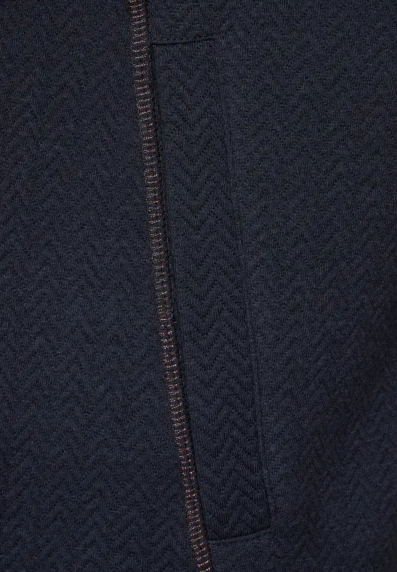 CECIL Struktur Sweatjacke