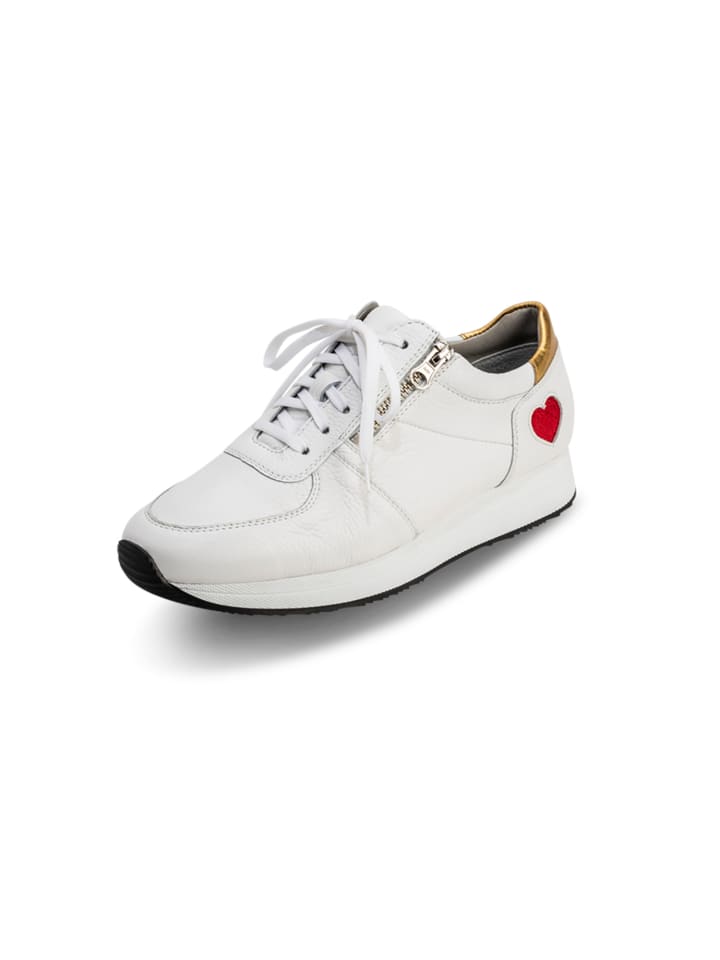 VITAFORM Hirschleder Sneaker in weiß günstig kaufen