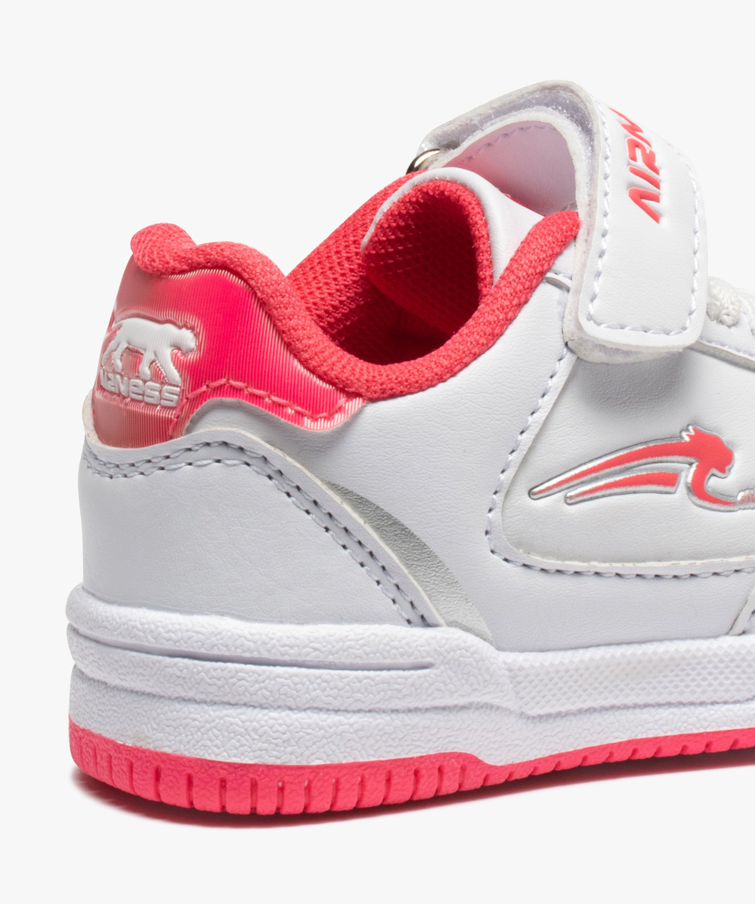 Tennis bébé bicolores à scratch - Airness Salto blanc | GEMO