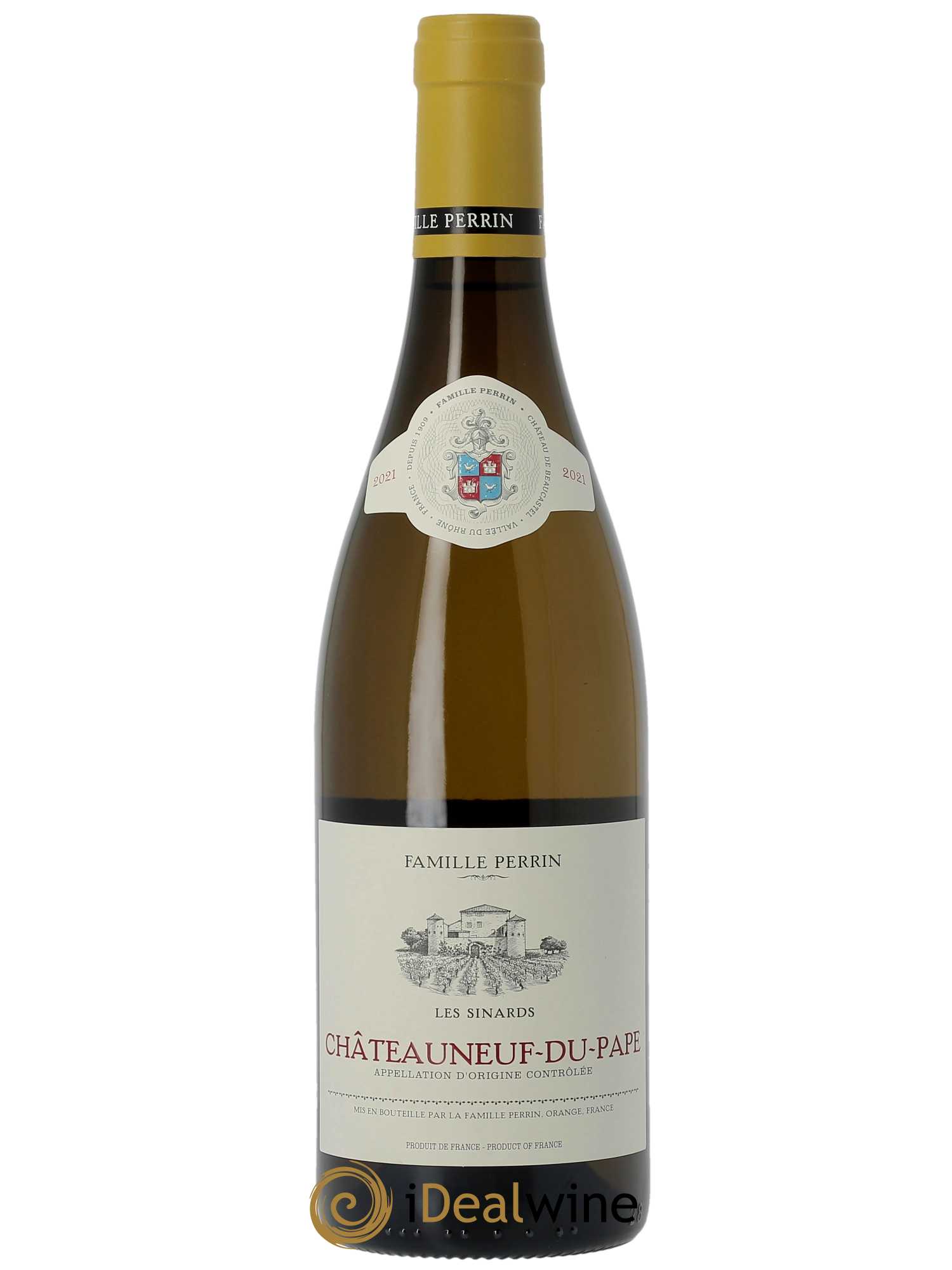 Châteauneuf-du-Pape Les Sinards Famille Perrin  2021 - Lot de 1 Bouteille