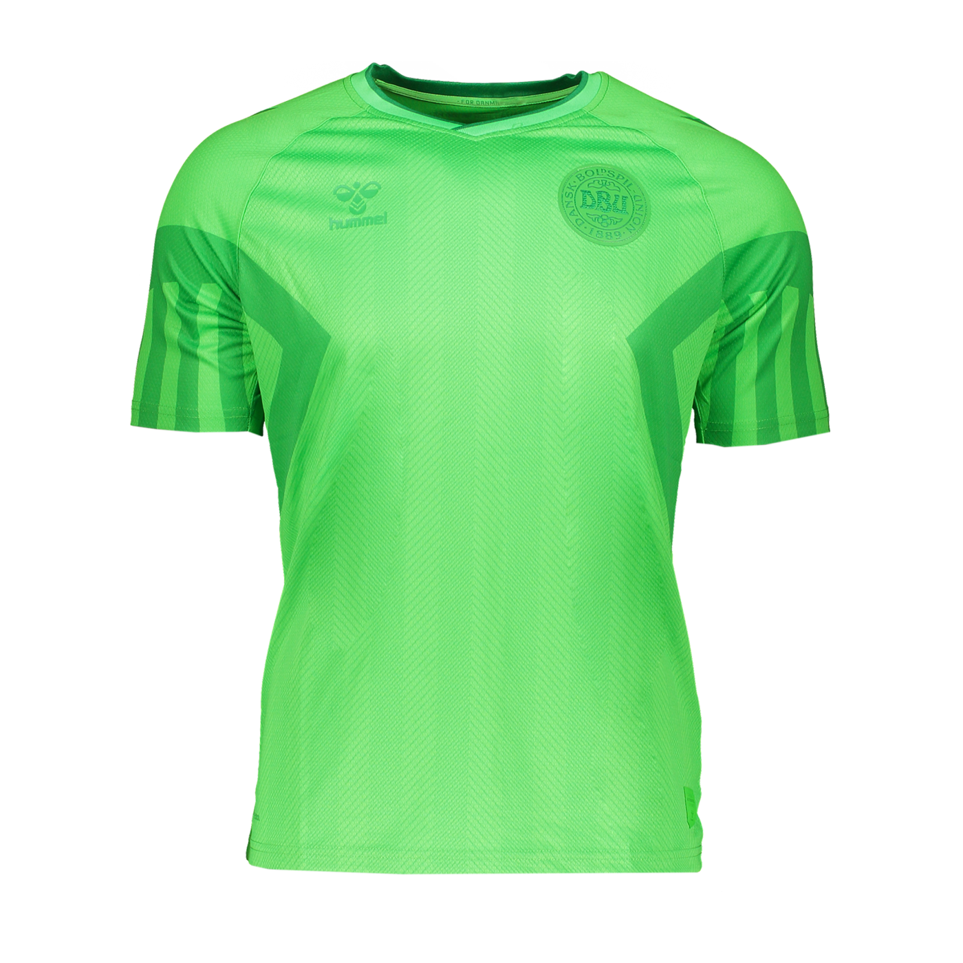 Hummel DBU Dänemark Torwarttrikot WM 2022 Kids Grün F5244