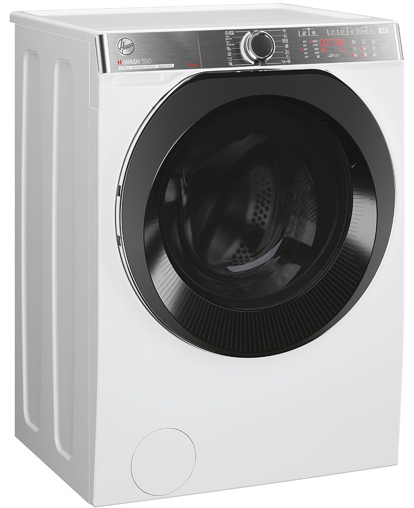 Hoover Waschmaschine H-WASH 550 H5WPB610AMBC/1-S, 10 kg, 1600 U/min, ActiveSteam, Eco-Power, 14 Programme + hOn App