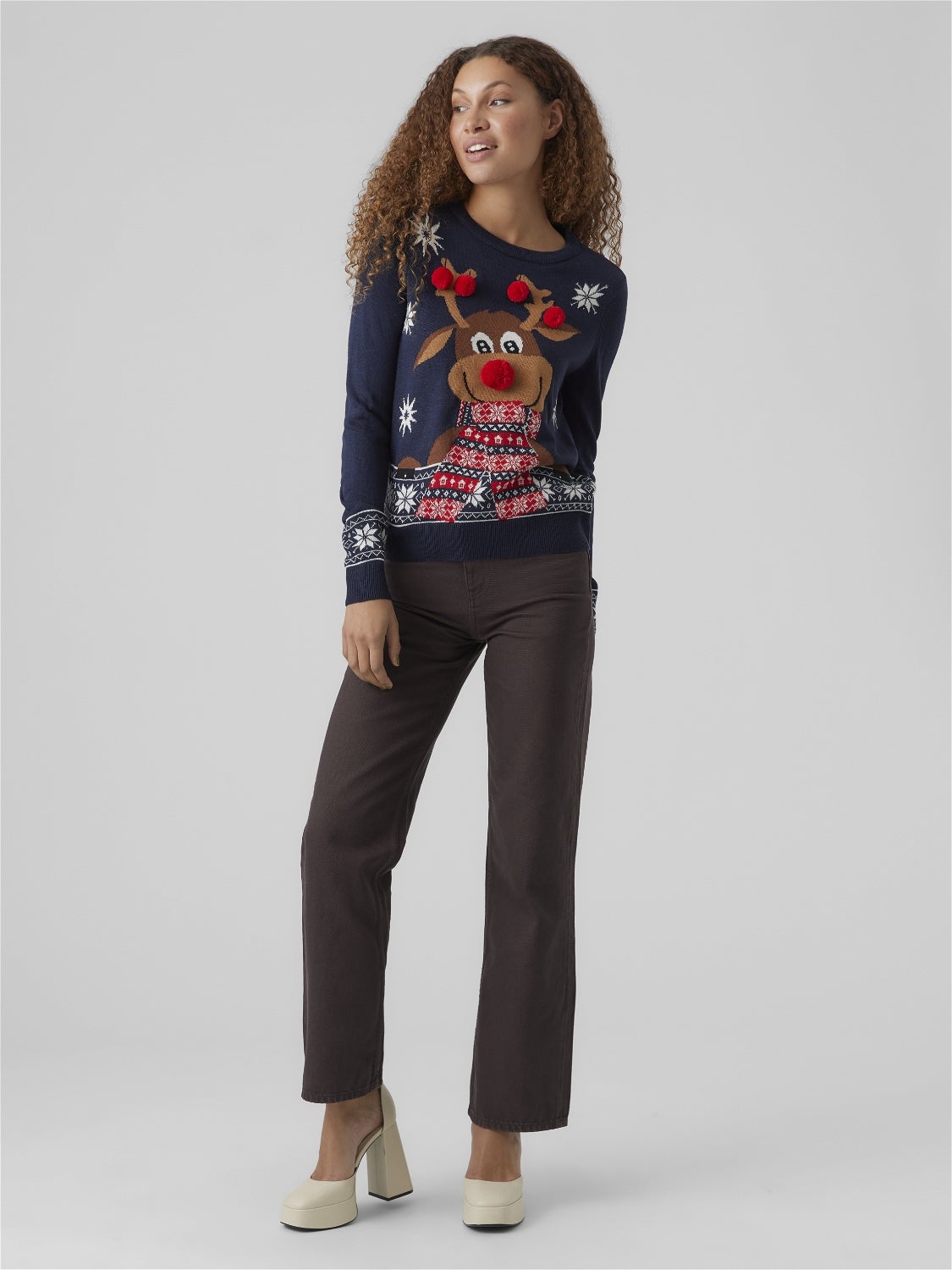 VMNEWFROSTYDEER Pullover