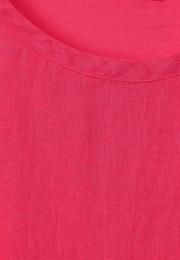 CECIL Leinenbluse im Materialmix