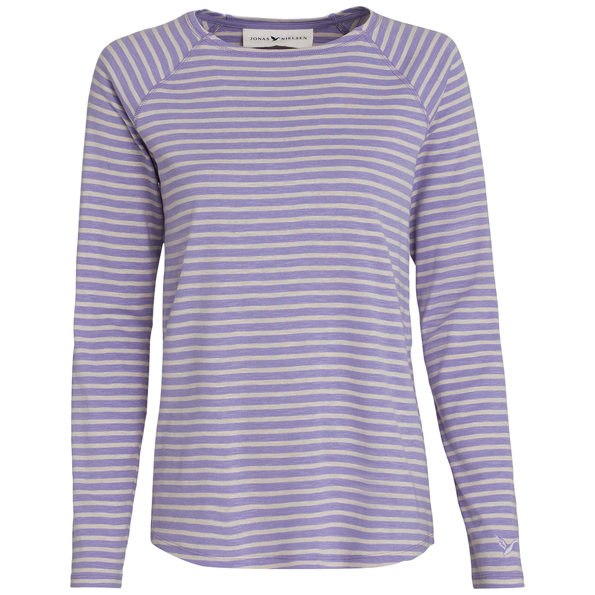 Damen Langarmshirt im gestreiften Dessin